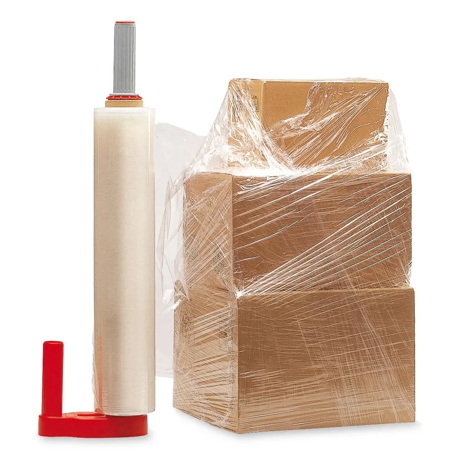 Film Étirable Rétractable 400mm X 150m Pour Palettes - Emballage Déménagement Robuste